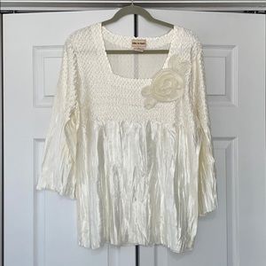 Stunning toffee apple blouse.